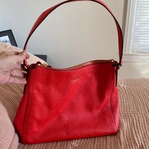 Kate Spade pebbled leather 13wx10deep